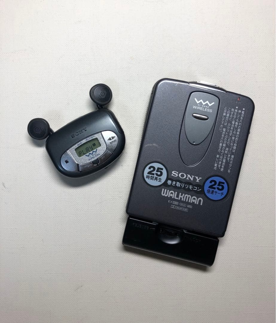 超レア、カワイすぎ！くまリモコン付ウォークマンWM-WX1 可動品C