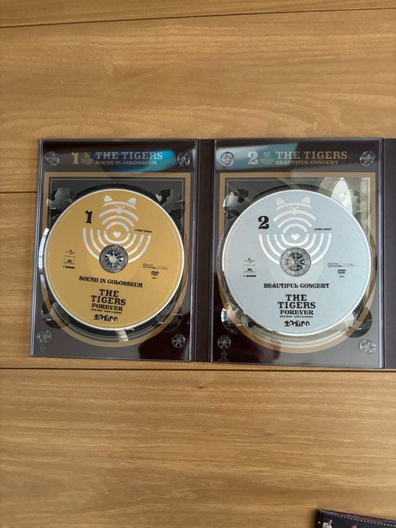 ザ・タイガース/ザ・タイガース フォーエヴァー DVD BOX-ライヴ&モア-…