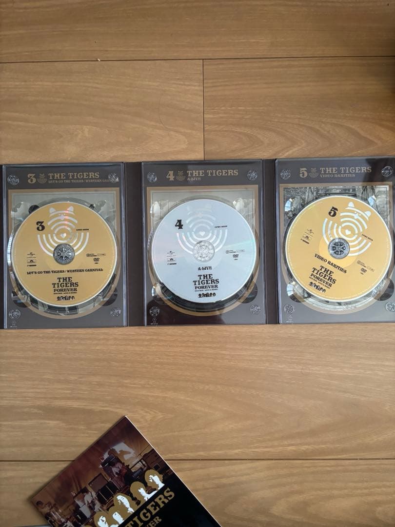 ザ・タイガース/ザ・タイガース フォーエヴァー DVD BOX-ライヴ&モア-…