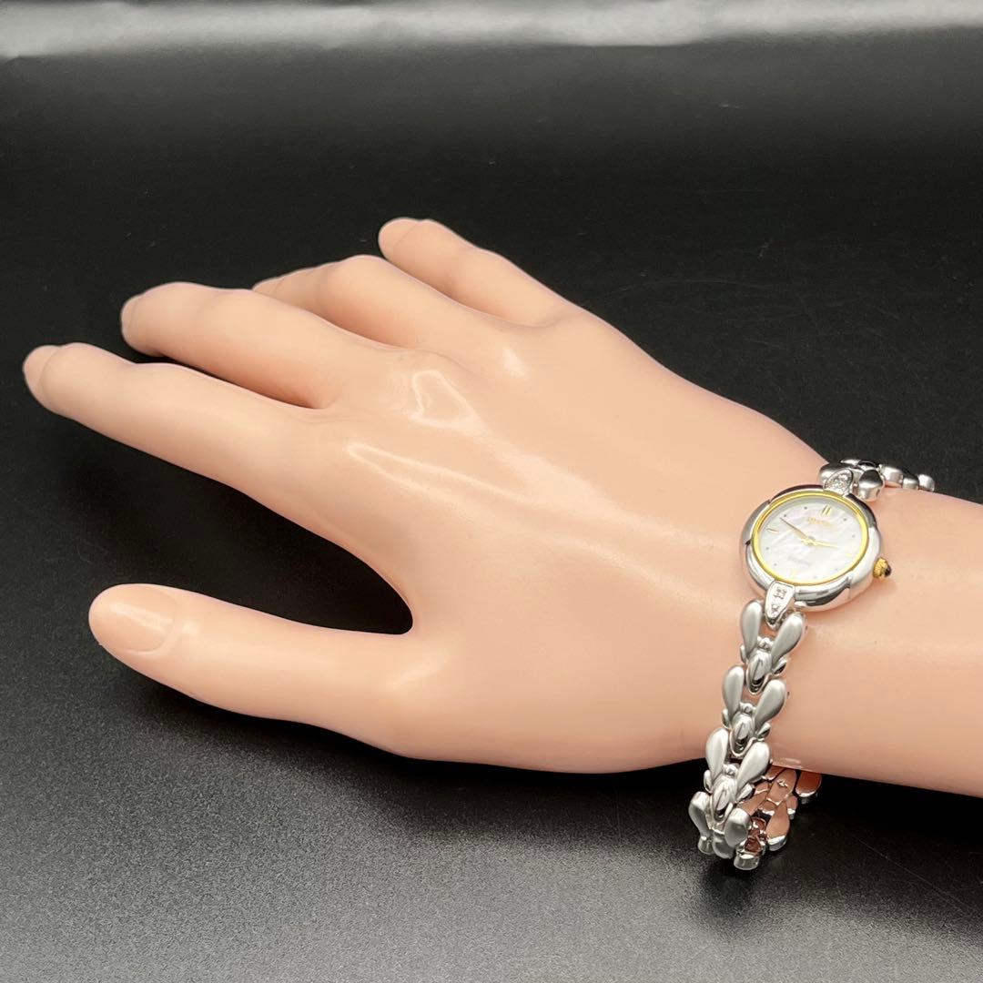 稼動　腕時計　SEIKO セイコー 　2P 　エクセリーヌ　シェル文字盤 I70