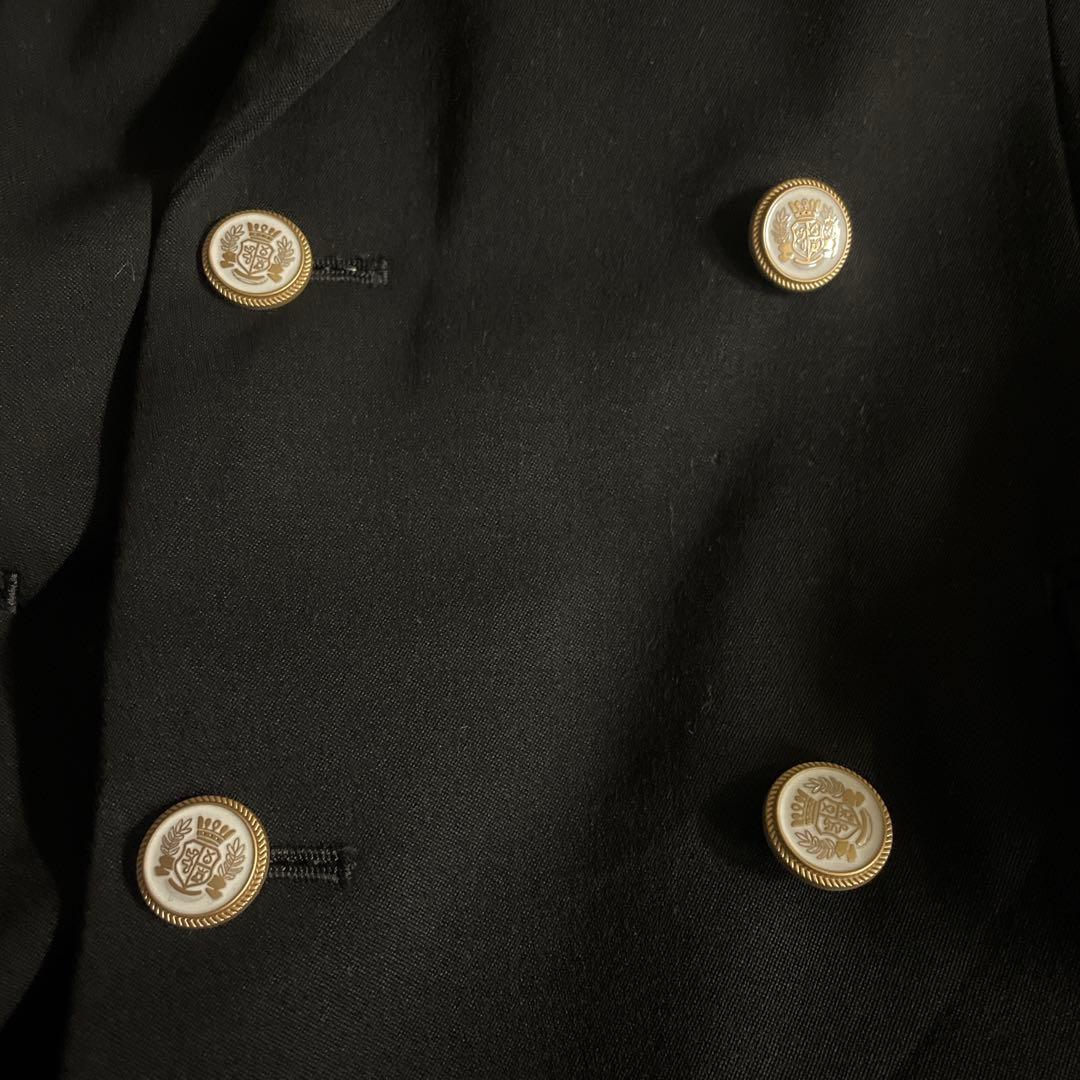 極上ウール ダブルスーツ × Yves Saint Laurentネクタイ