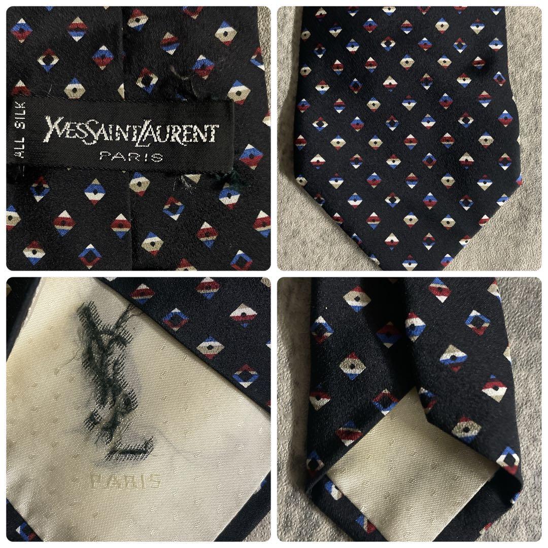 極上ウール ダブルスーツ × Yves Saint Laurentネクタイ