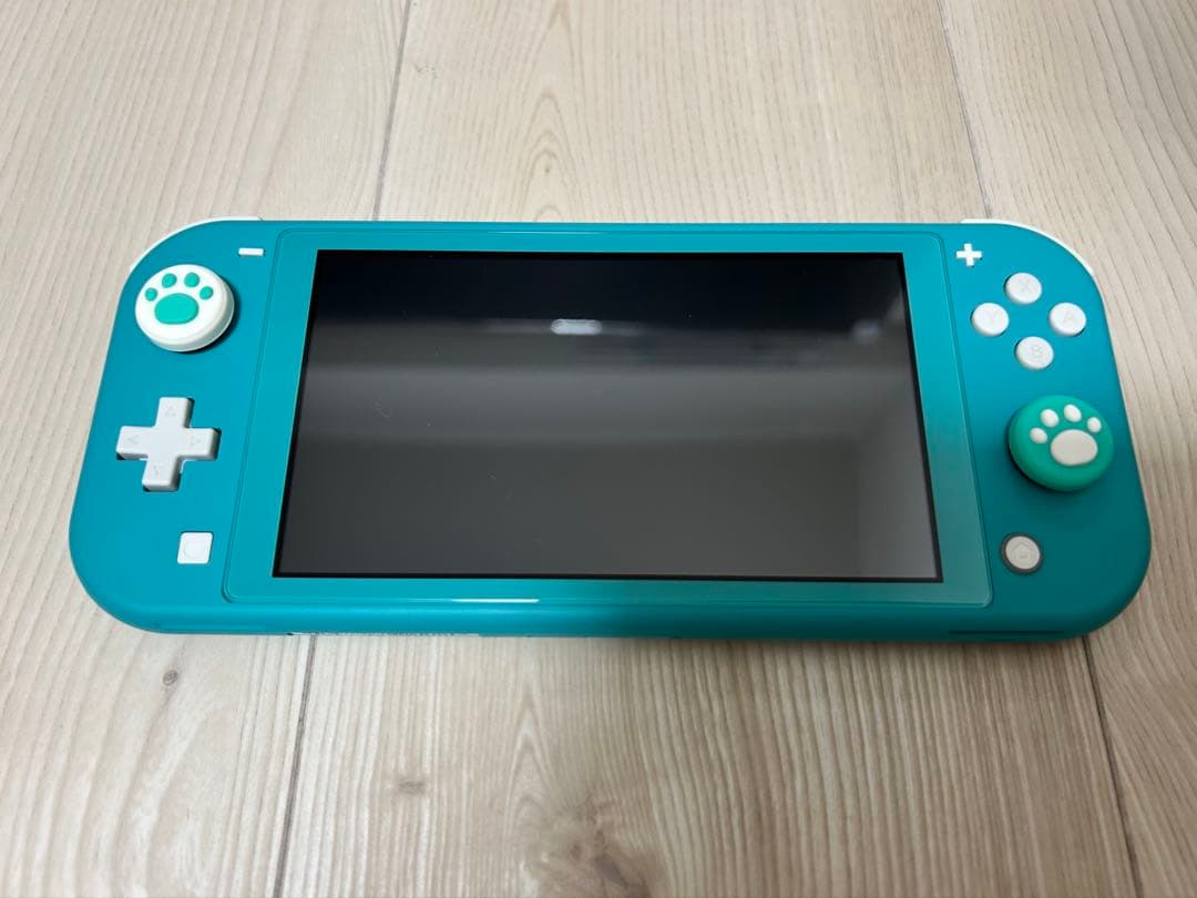 Switch Lite スイッチライト ターコイズ 本体、充電器付き