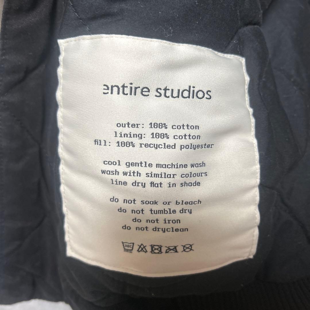 entire studios/A-4 BOMBER IRON ボンバージャケット