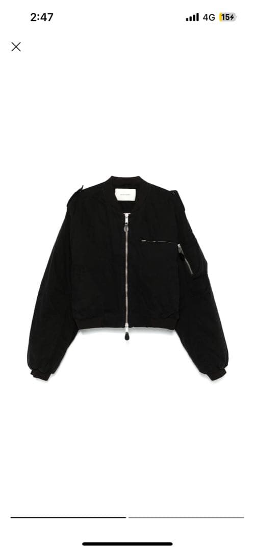 entire studios/A-4 BOMBER IRON ボンバージャケット