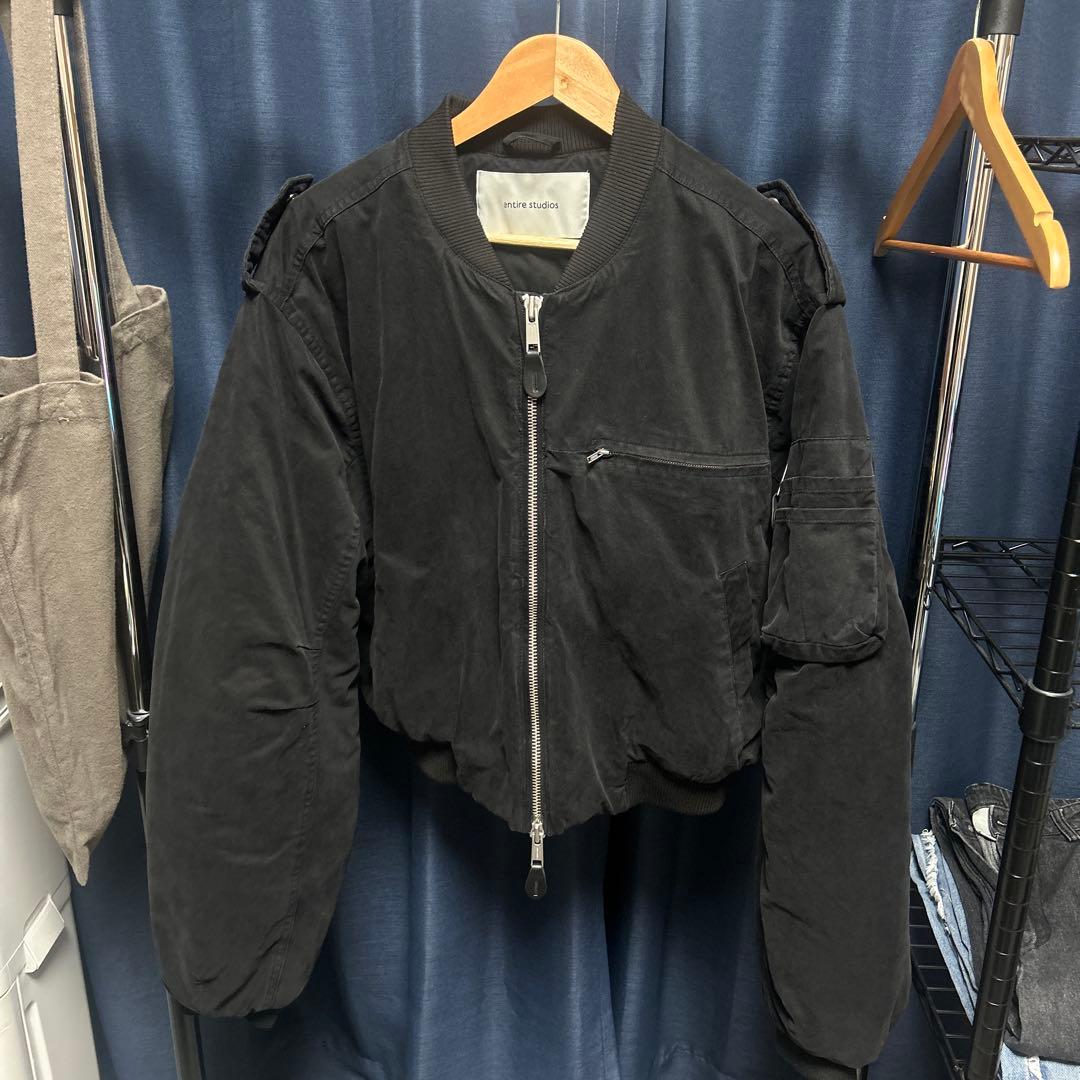 entire studios/A-4 BOMBER IRON ボンバージャケット