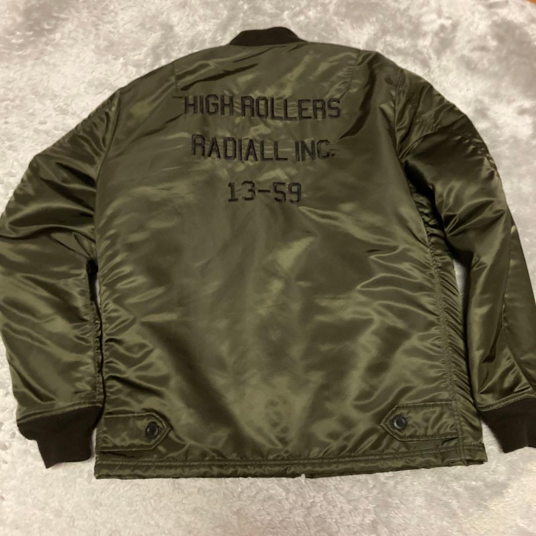 Radiall★ラディアル★MA-1★フライトジャケット★オリーブ★XL