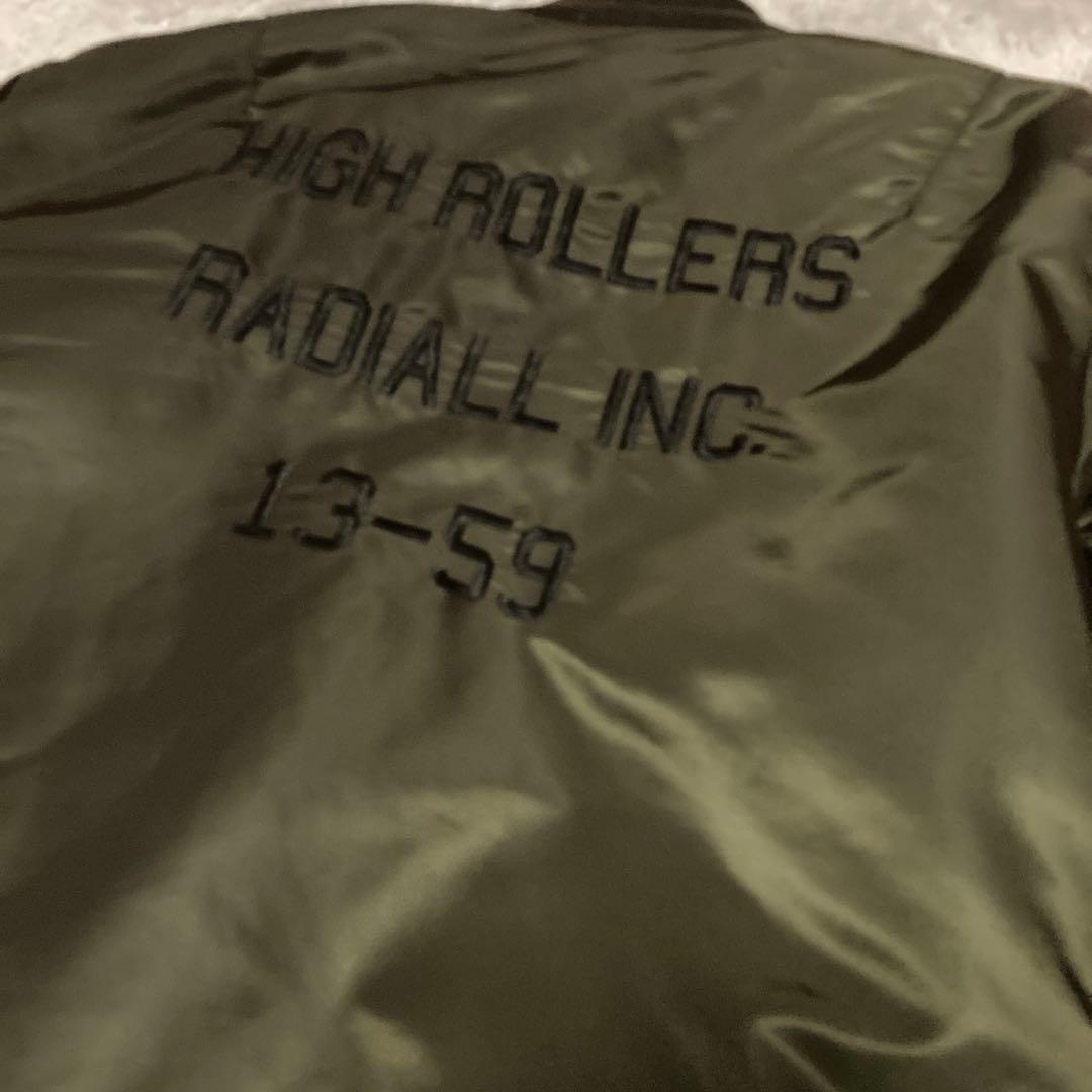 Radiall★ラディアル★MA-1★フライトジャケット★オリーブ★XL