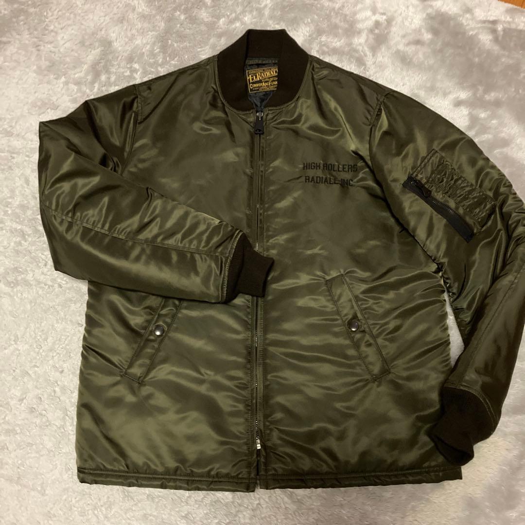 Radiall★ラディアル★MA-1★フライトジャケット★オリーブ★XL