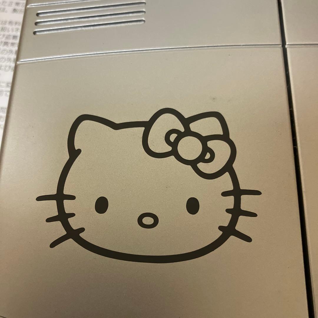 ハローキティDVD-7LCKT ポータブルDVDプレーヤーほぼ未使用　サンリオ