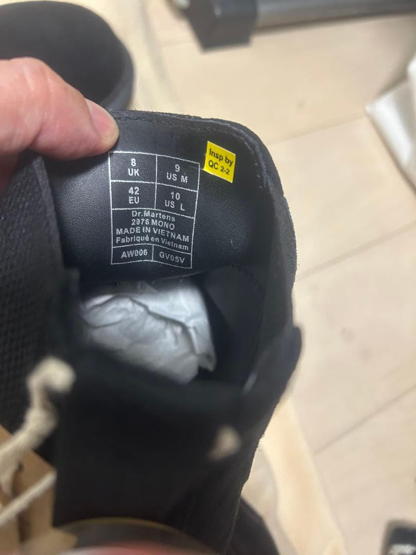 アローズ別注ドクターマーチンDr.Martin チェルシー　サイドゴア