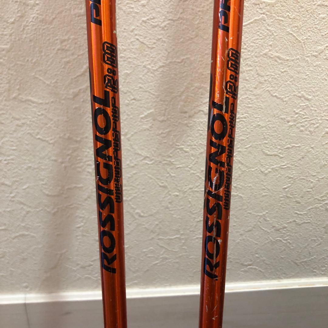 ジュニアスキー4点セット スキー板、ビンディング、ブーツ、ストック