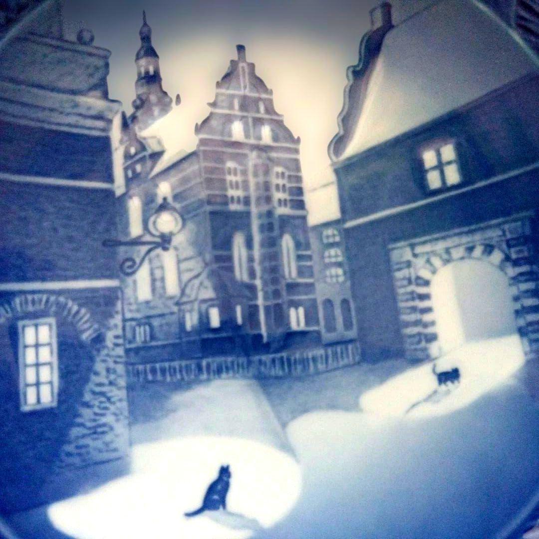 【未使用に近い】ロイヤルコペンハーゲン◆◇イヤープレート ２０２２