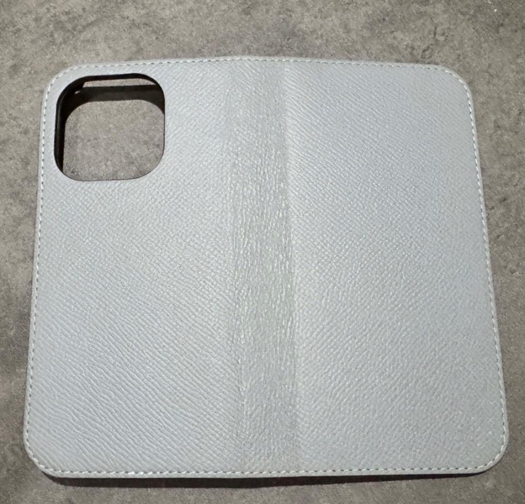 BONAVENTURA 手帳型レザーケース ライトブルー