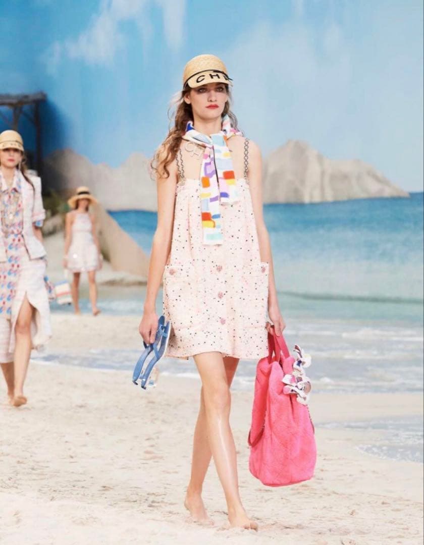 入手困難　CHANEL ストローハット　麦わら帽子　美品