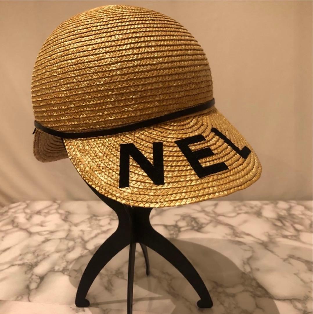 入手困難　CHANEL ストローハット　麦わら帽子　美品