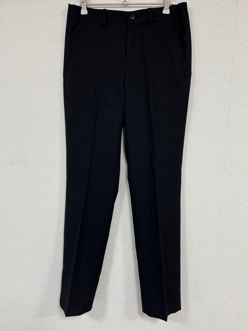 150男の子フォーマルセットワルツビームス黒ストライプロングパンツ