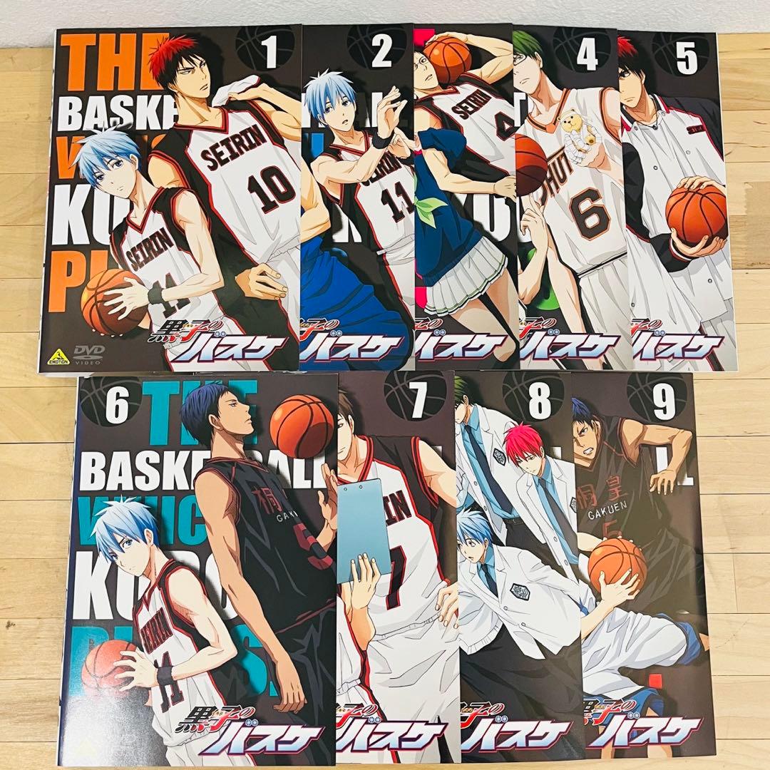 黒子のバスケ1期〜3期/総集編/劇場版【計30巻】レンタル DVD 匿名配送