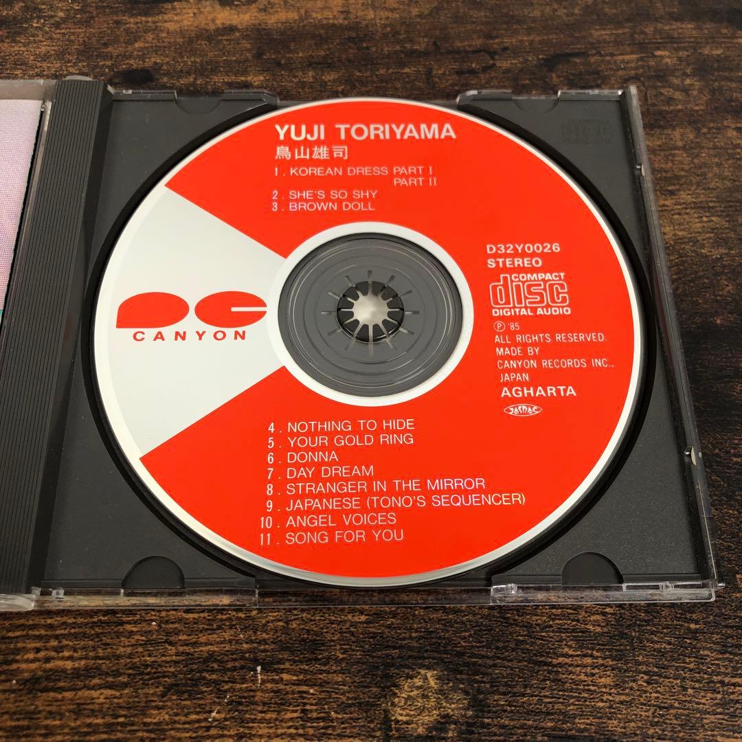 中古 鳥山雄司 YUJI TORIYAMA CD