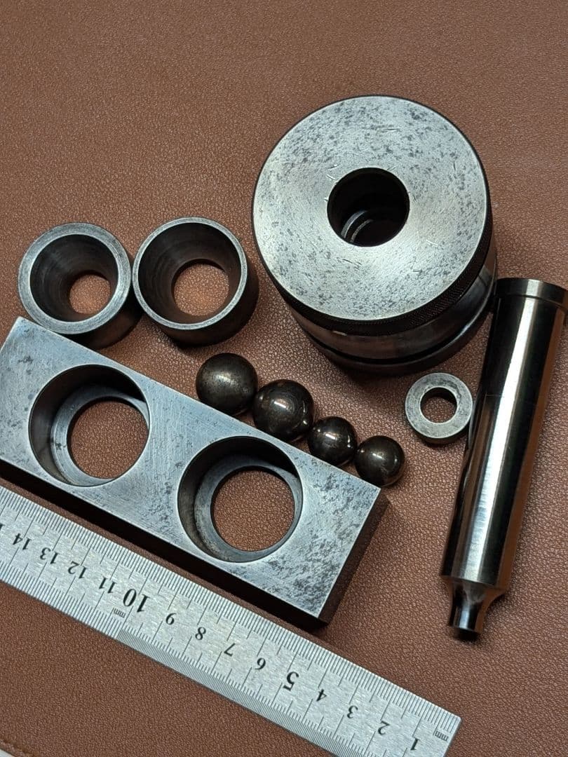 リングパンチ＆リング形成金型セット