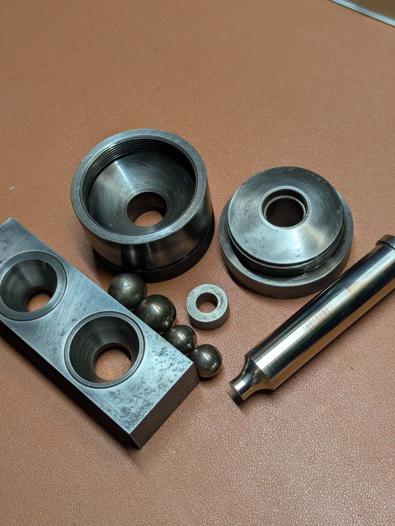 リングパンチ＆リング形成金型セット