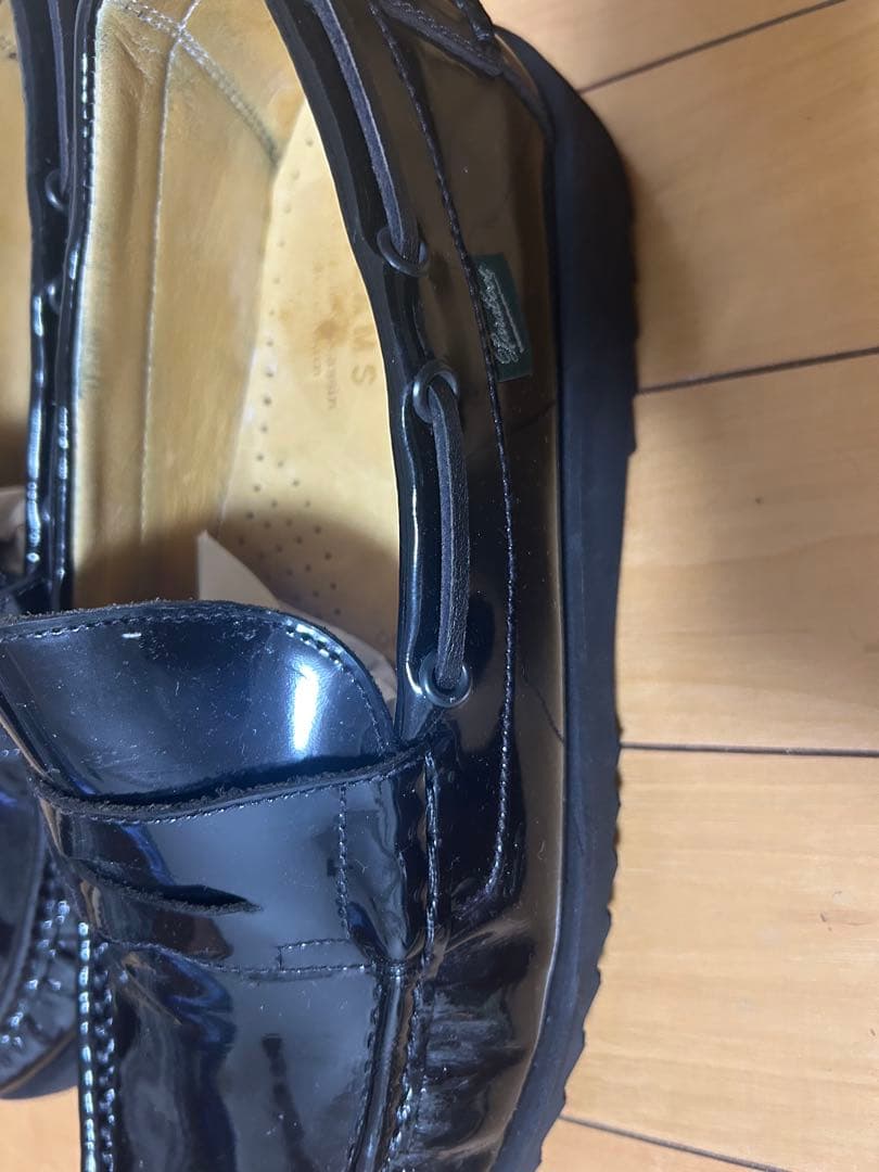 パラブーツ　ビームス別注　エナメルローファー