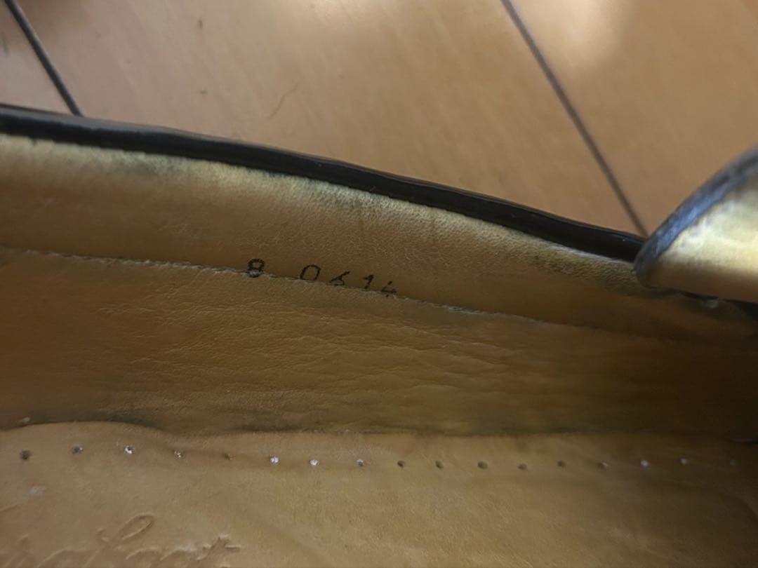 パラブーツ　ビームス別注　エナメルローファー