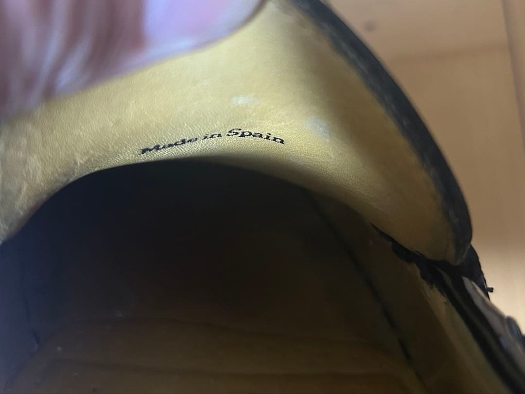 パラブーツ　ビームス別注　エナメルローファー