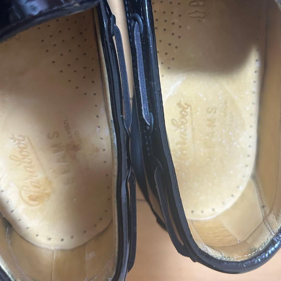 パラブーツ　ビームス別注　エナメルローファー