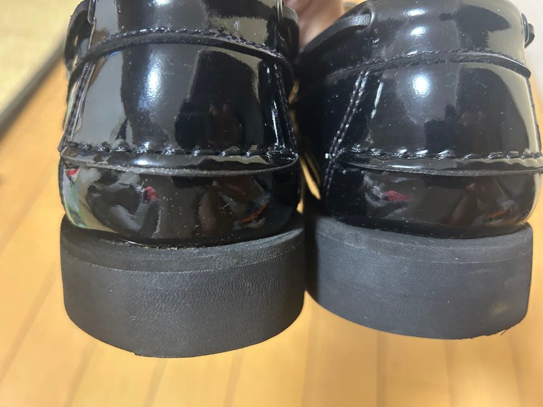 パラブーツ　ビームス別注　エナメルローファー