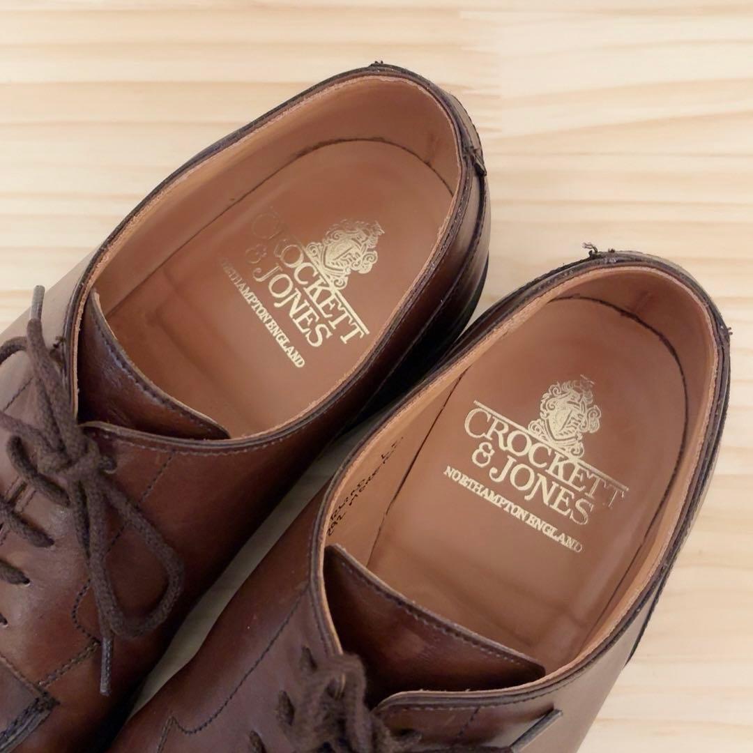 クロケット&ジョーンズ Crockett&Jones モールトン Uチップ 革靴