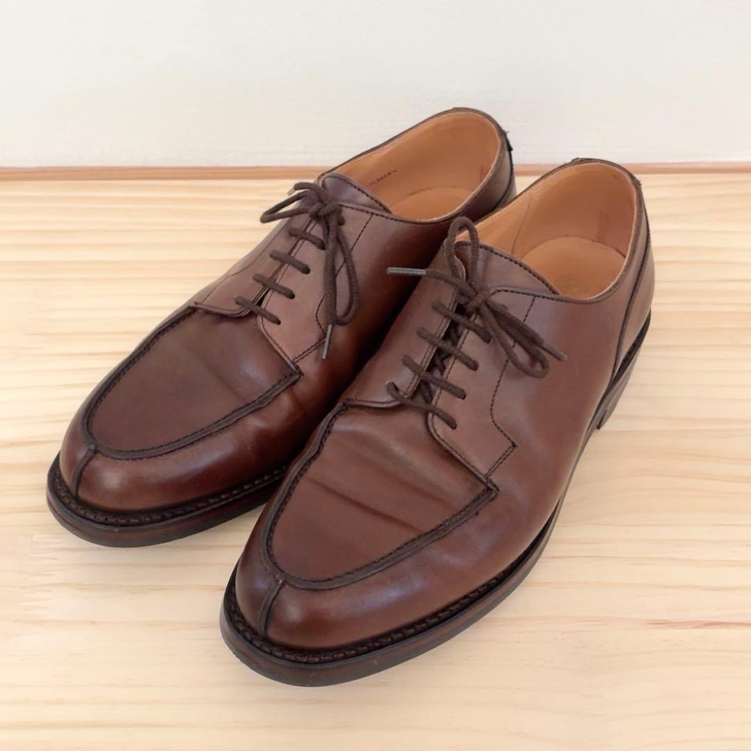 クロケット&ジョーンズ Crockett&Jones モールトン Uチップ 革靴