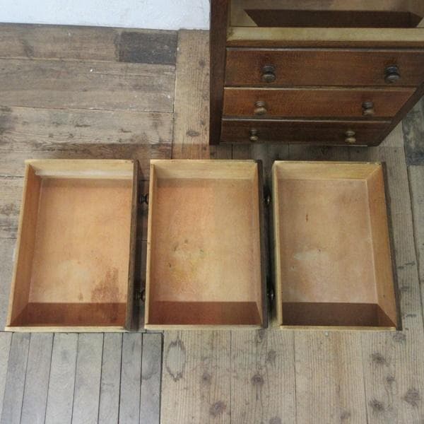 イギリス アンティーク 家具 チェスト ドロワーズ 6段引き出し 6949d