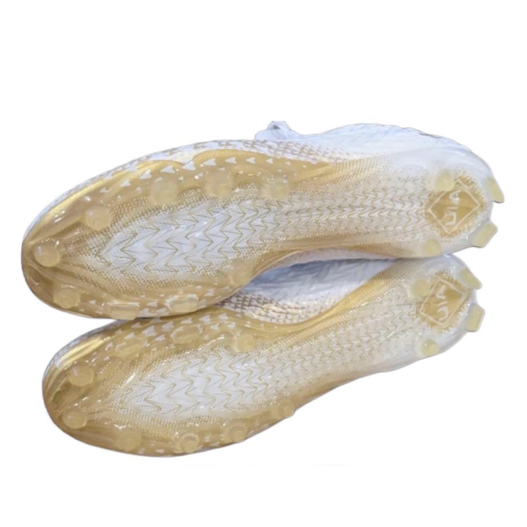 アンダーアーマー 29 スポットライト アメフト スパイク シューズ 金 靴