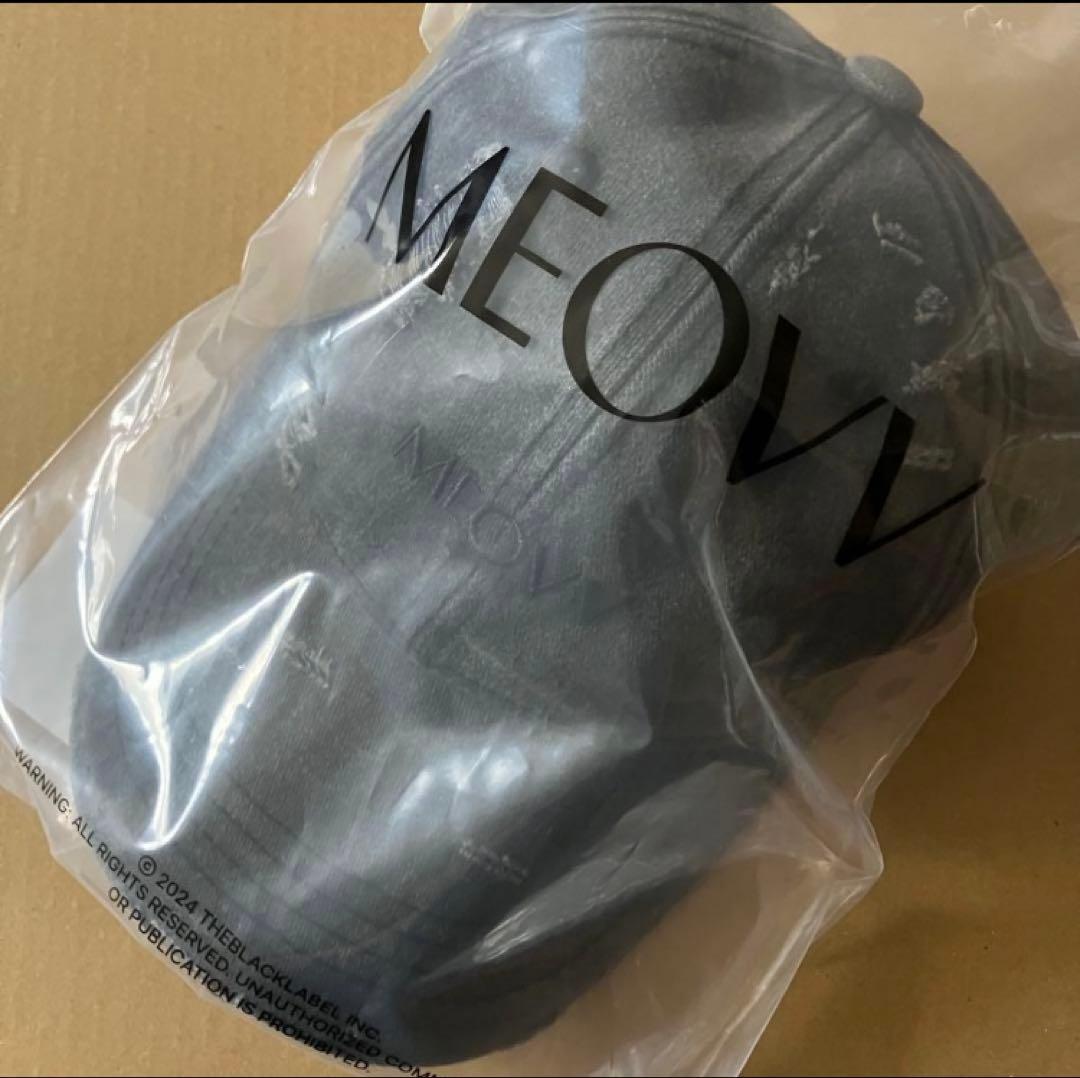 MEOVV OFFICIAL POP-UP MD ボールキャップ ブラック