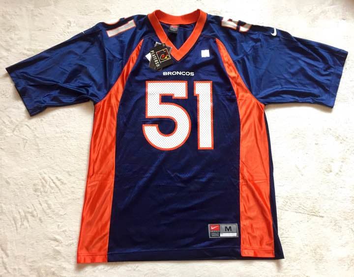 新品 NIKE 90's NFL ブロンコス ユニフォーム モブレー #51
