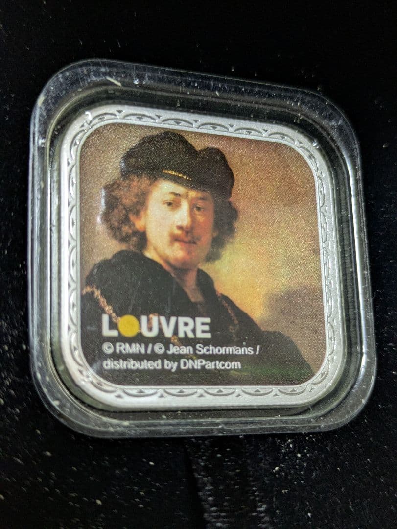 ルーブル美術館1オンス純銀3枚　BOX劣化あり