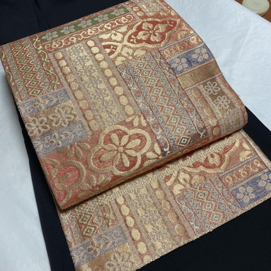 RU　早春売出し　佐賀錦　袋帯