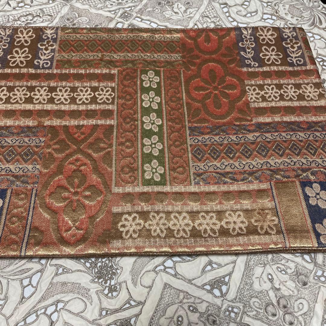 RU　早春売出し　佐賀錦　袋帯