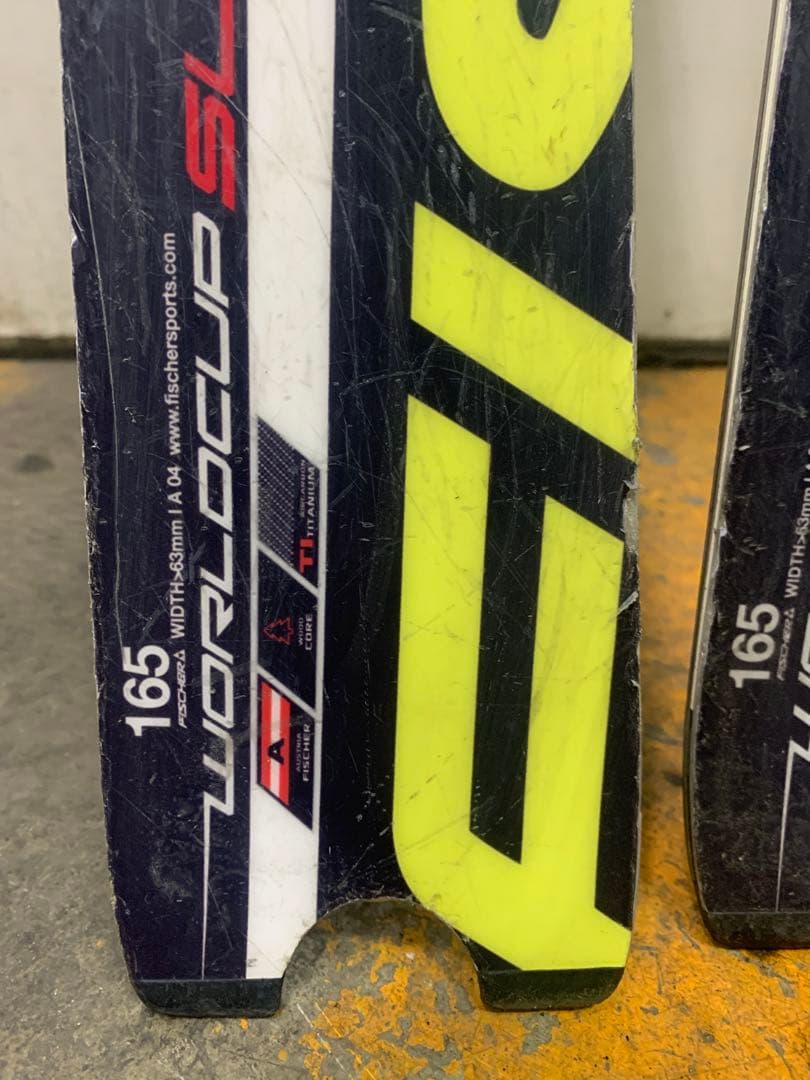 rf　fischer フィッシャー SL 165cm 競技用スキー