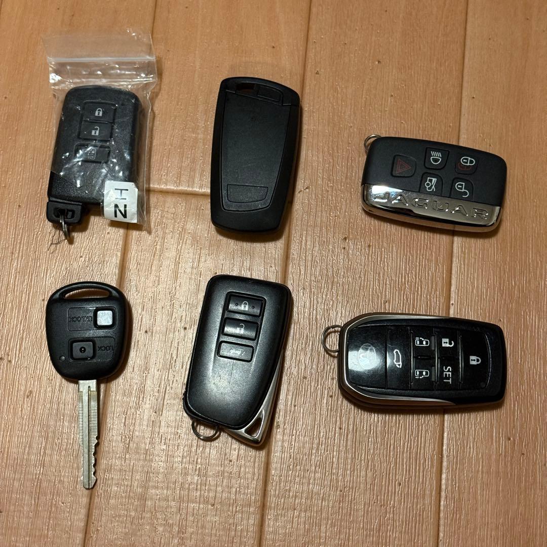 スマートキー　キーレス　トヨタ　レクサス　ジャガー　