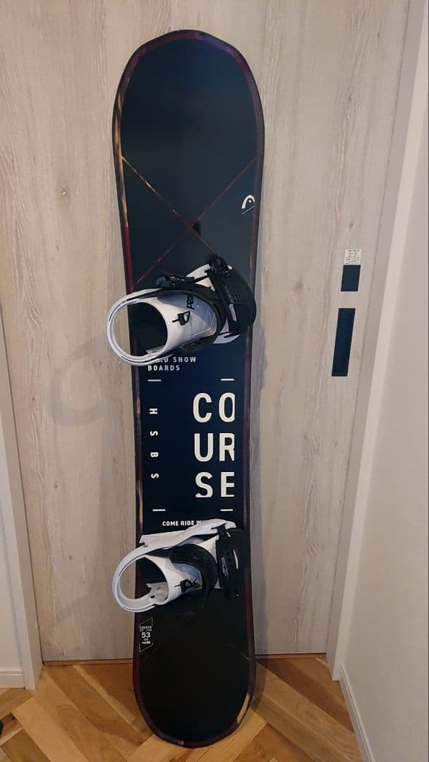 HEAD  BOARDS COURSE 153cm ビンディング付き