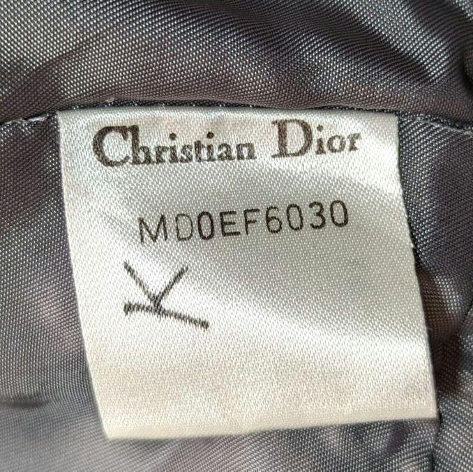 【美品】クリスチャンディオール チェスターコート カシミヤ100% グレー