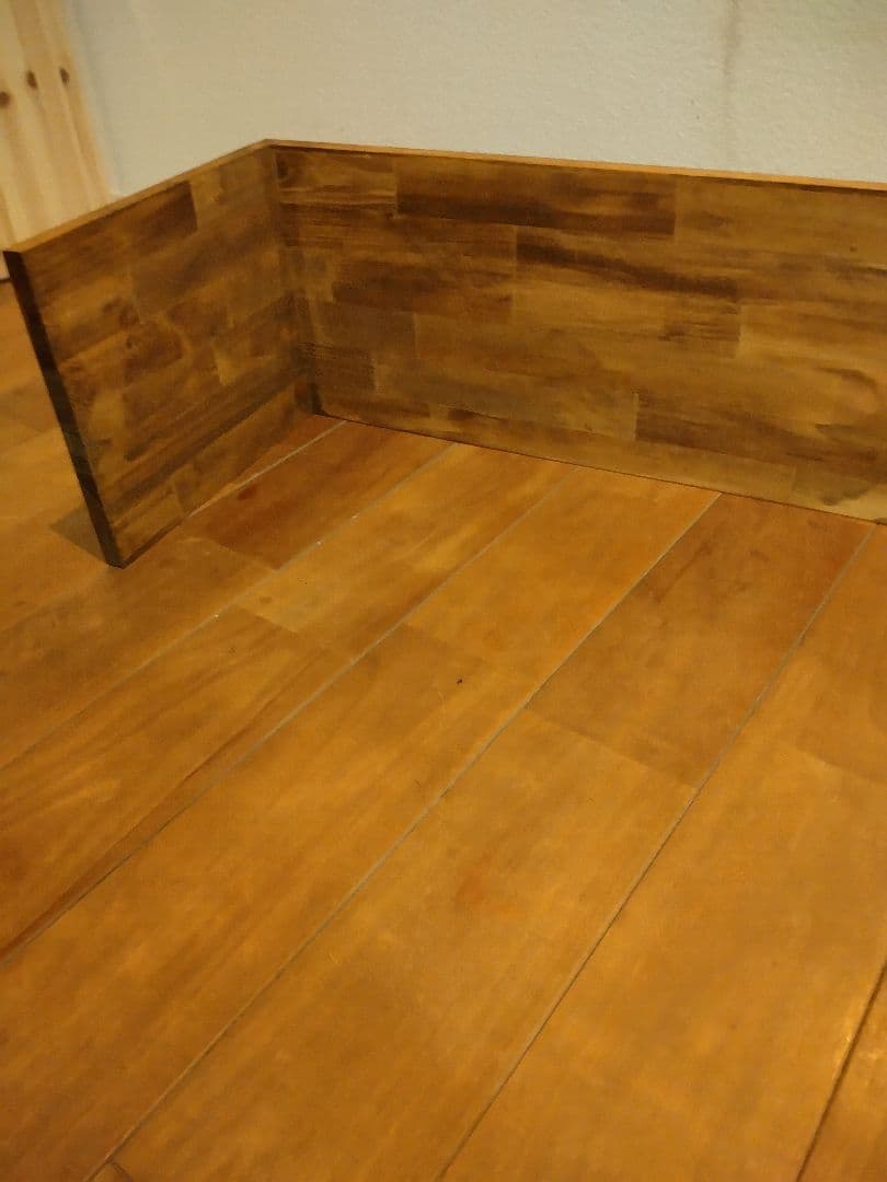 木製　ハンドメイド　オーダー　コの字　ワトコオイル　踏み台　水槽台