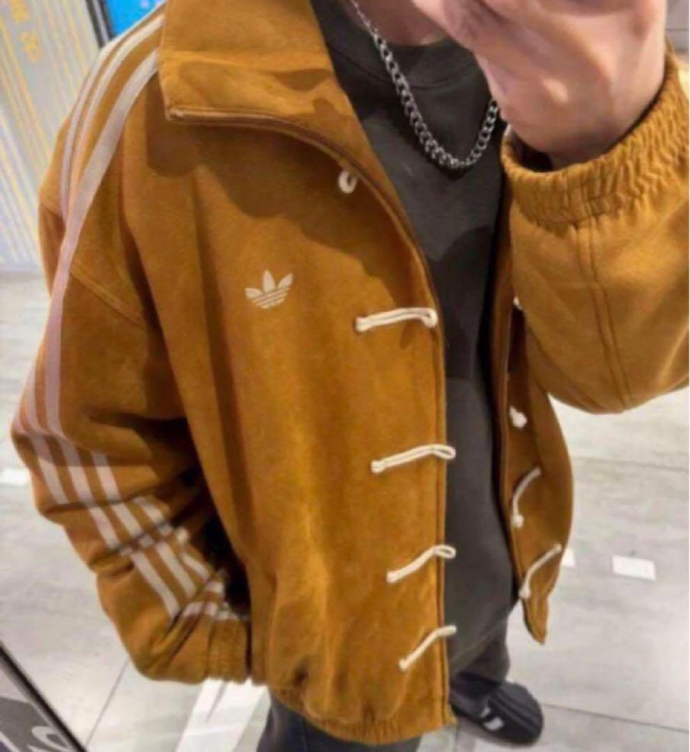 新品 adidasアディダス 中国限定 蛇年トラックジャケット イエロー M