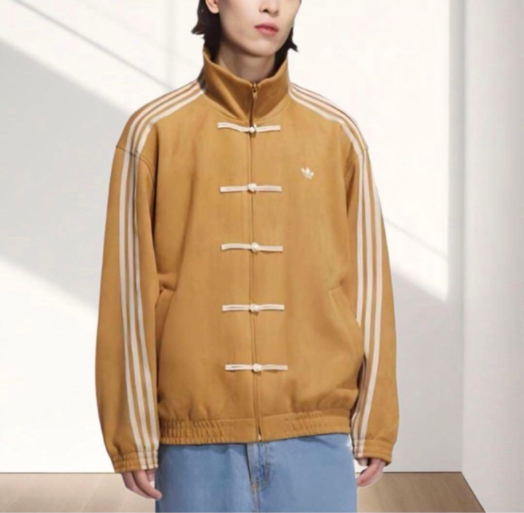 新品 adidasアディダス 中国限定 蛇年トラックジャケット イエロー M