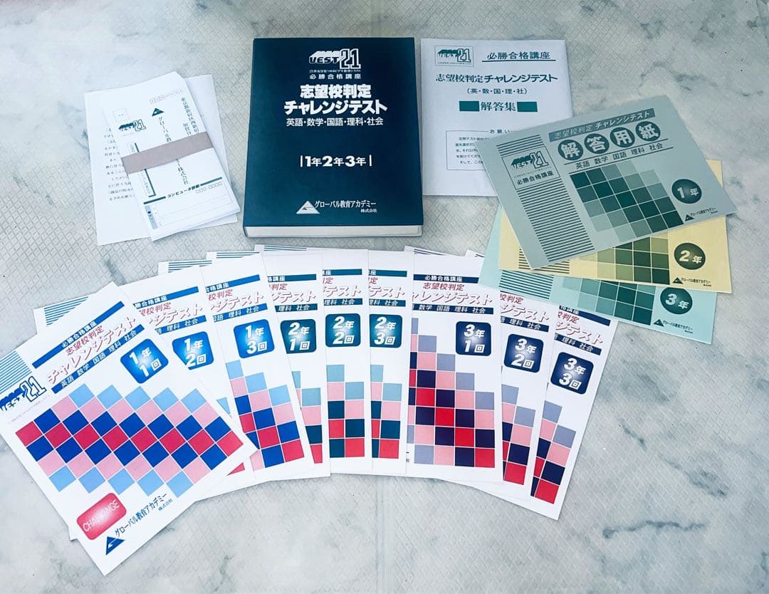 未使用 高校受験 合格講座 グローバル教育アカデミー 全教科 CD付 学習ガイド