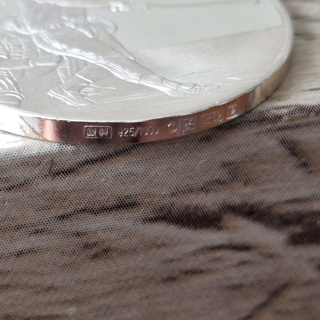 プルーフ銀製メダル　2枚　Silver　計33.4g