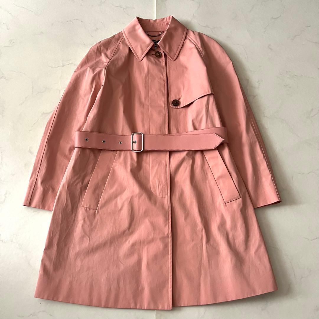 現行 美品 サルヴァトーレフェラガモ ステンカラーコート ガンチーニ 総柄レザー