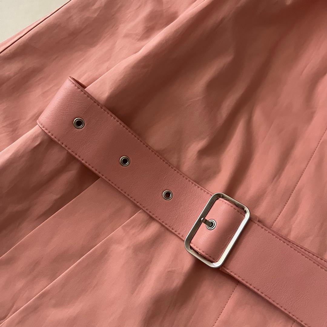 現行 美品 サルヴァトーレフェラガモ ステンカラーコート ガンチーニ 総柄レザー